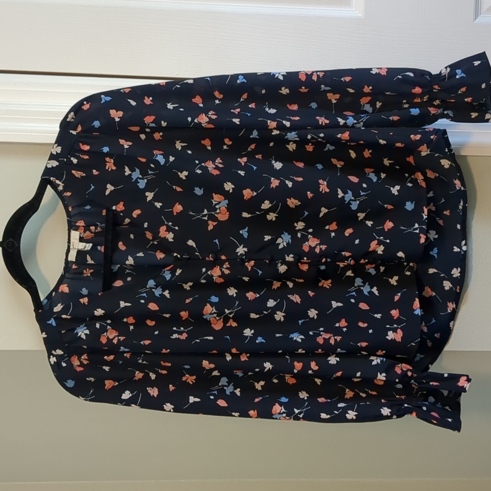 Joie floral print blouse xs